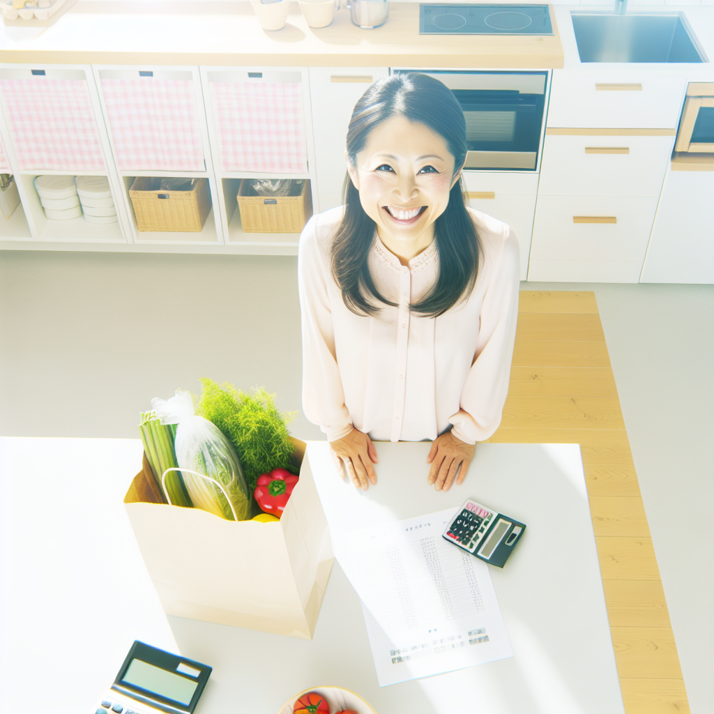 主婦必見!食費を月1万円減らす5つの買い物術で家計をラクにのアイキャッチ画像