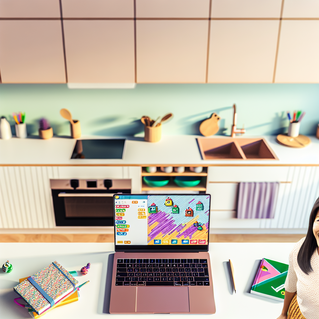 主婦必見!子供のスクラッチ学習で月3000円節約する5つの家庭学習術のアイキャッチ画像